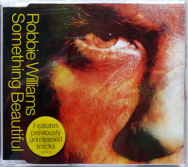 Robbie Williams : Something Beautiful (CD, Single, Enh)