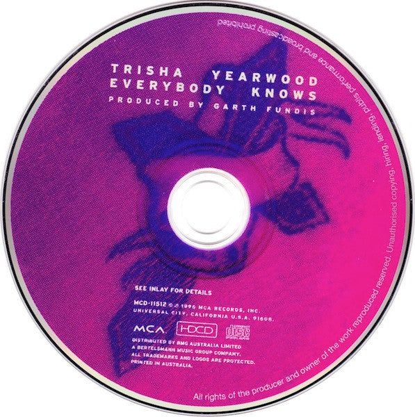 Trisha Yearwood : Everybody Knows (HDCD, Album)