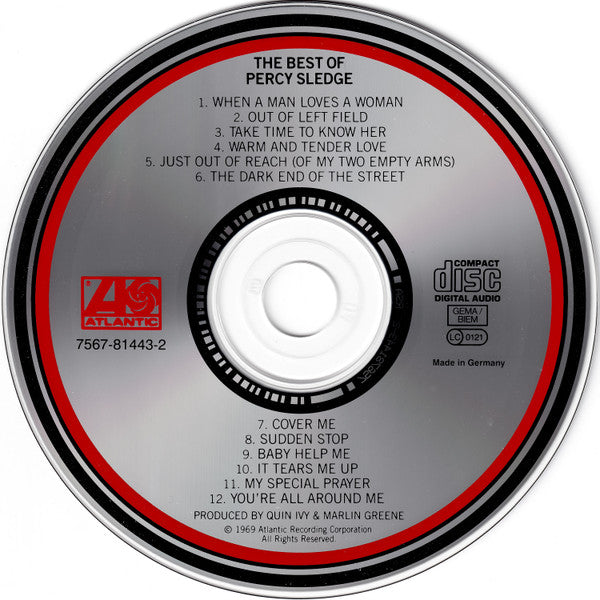 Percy Sledge : The Best Of Percy Sledge (CD, Comp, RE)