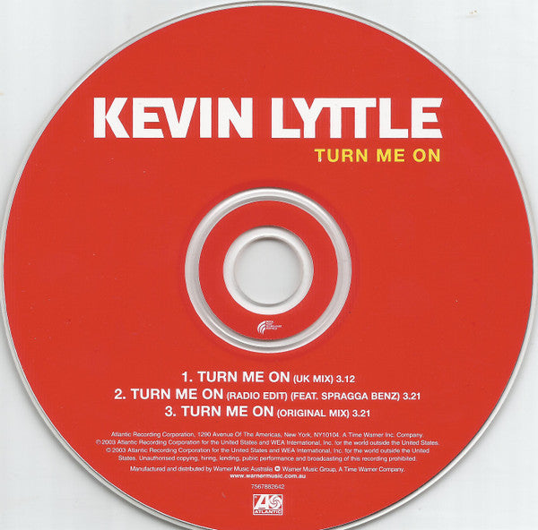 Kevin Lyttle : Turn Me On (CD, Single)