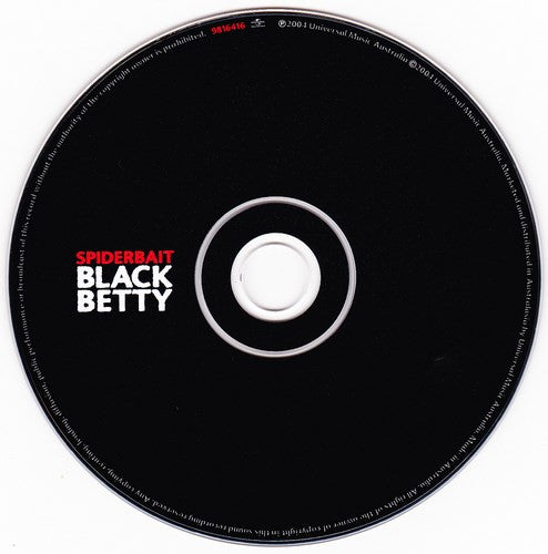 Spiderbait : Black Betty (CD, Single)