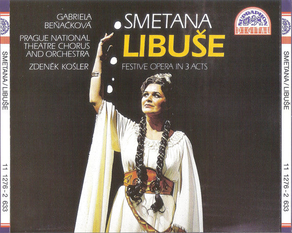 Bedřich Smetana, Gabriela Beňačková, Orchestr Národního Divadla, Sbor Národního Divadla, Zdeněk Košler : Libuše (3xCD)