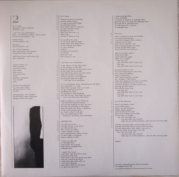 Chris Rea : Water Sign (LP, Album, RE)