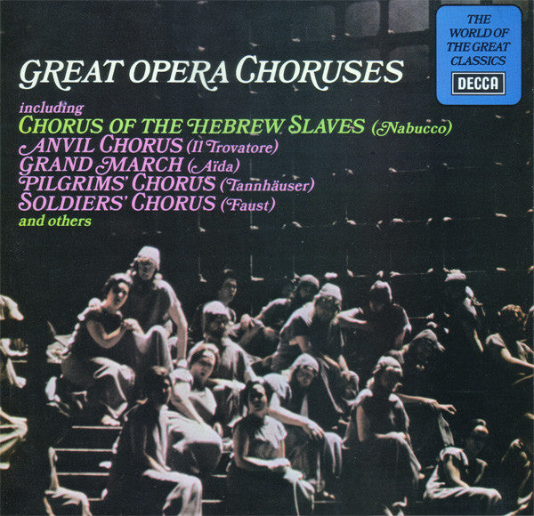 Various : Great Opera Choruses (LP, Comp)