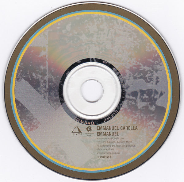 Emmanuel Carella : Emmanuel (CD, Album)