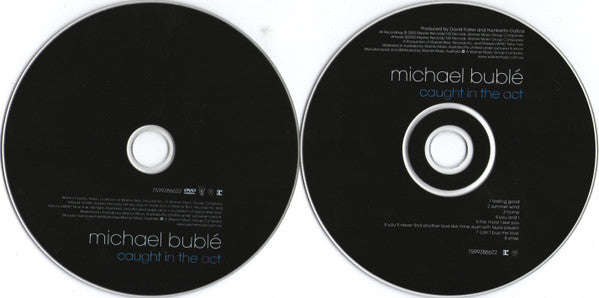 Michael Bublé : Caught In The Act (CD, Album + DVD-V, Album, NTSC)