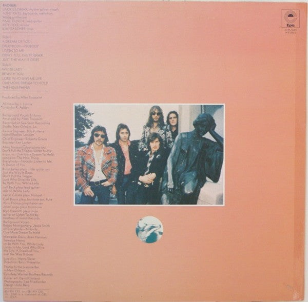 Badger (5) : White Lady (LP, Album)