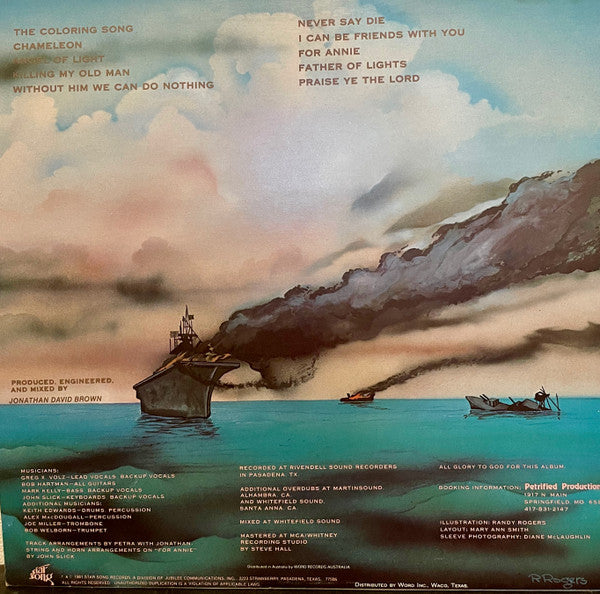 Petra (9) : Never Say Die (LP, Album)