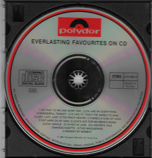 Various : Everlasting Favourites On CD (CD, Comp)