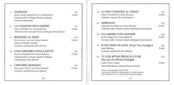 Pavarotti* : Love Songs (CD, Comp)