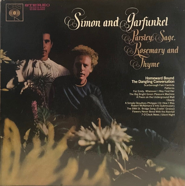 Simon & Garfunkel : Parsley, Sage, Rosemary And Thyme (LP, Album, RE)