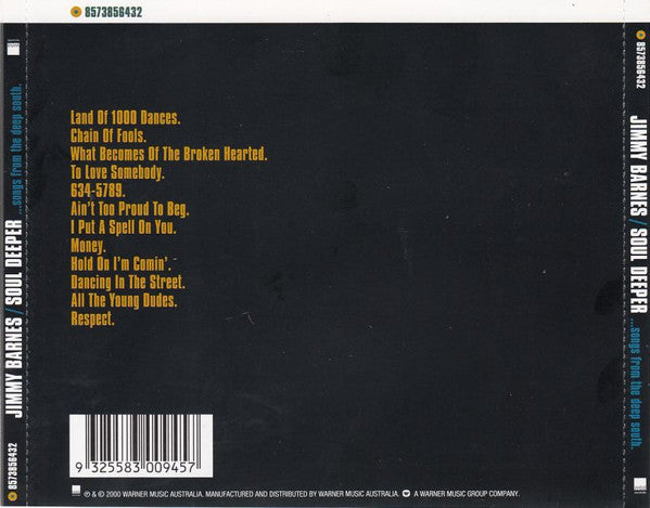 Jimmy Barnes : Soul Deeper ... Songs From The Deep South. (2xCD, Album, Ltd)
