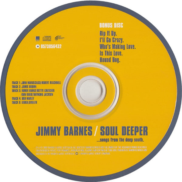 Jimmy Barnes : Soul Deeper ... Songs From The Deep South. (2xCD, Album, Ltd)