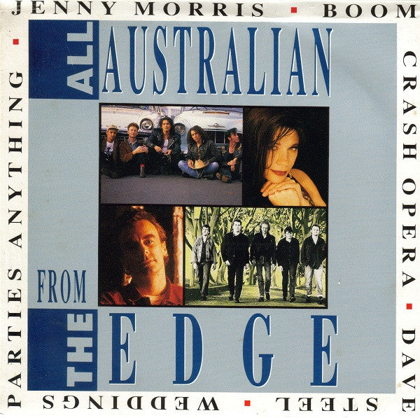 Various : All Australian From The Edge (7", Single, Promo)