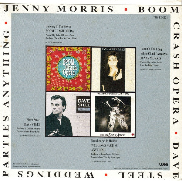 Various : All Australian From The Edge (7", Single, Promo)