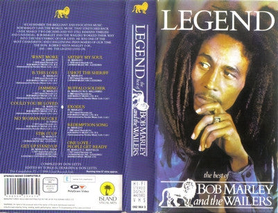 Bob Marley And The Wailers* : Legend (The Best Of Bob Marley And The Wailers) (VHS, Comp, PAL)