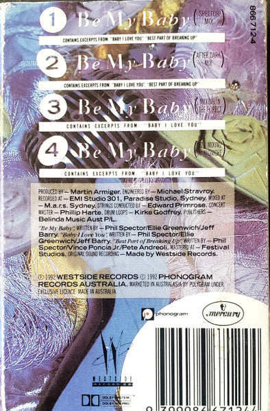 Teen Queens (2) : Be My Baby (Cass, Single, Car)