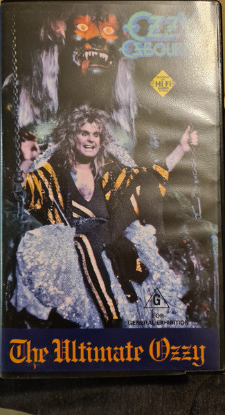 Ozzy Osbourne : The Ultimate Ozzy (VHS, Comp, PAL)
