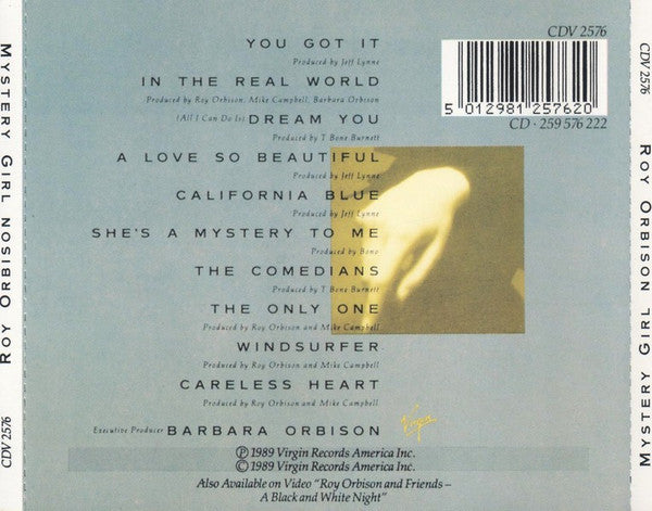 Roy Orbison : Mystery Girl (CD, Album)