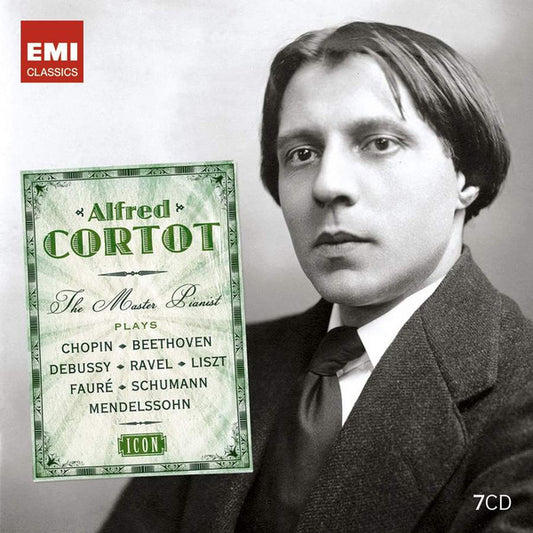 Alfred Cortot : The Master Pianist (Box + 7xCD, Comp, Mono, RE, Box)
