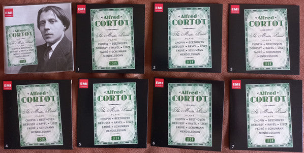 Alfred Cortot : The Master Pianist (Box + 7xCD, Comp, Mono, RE, Box)