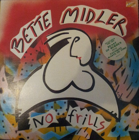 Bette Midler : No Frills (LP, Album)