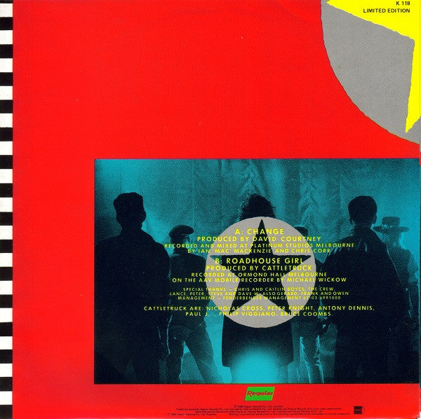 Cattletruck : Change (7", Single, Ltd)