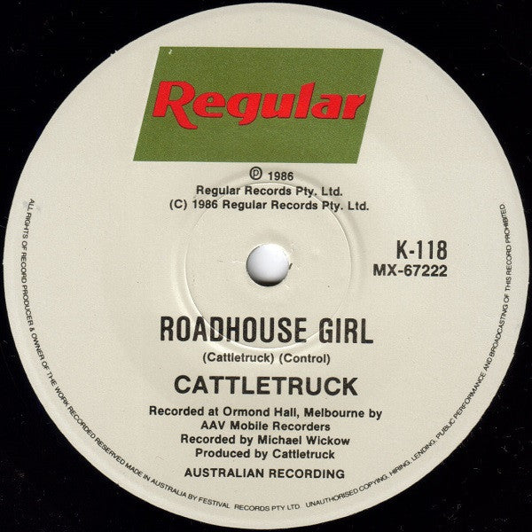 Cattletruck : Change (7", Single, Ltd)