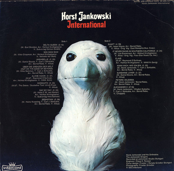 Horst Jankowski : Horst Jankowski International (LP, Album)