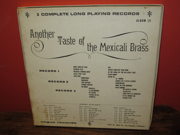 The Mexicali Brass : Another Taste Of The Mexicali Brass (Box, Album, Club + 3xLP)