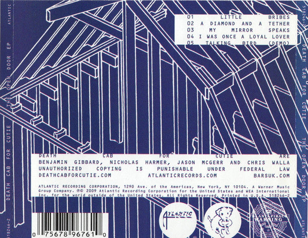 Death Cab For Cutie : The Open Door EP (CD, EP)