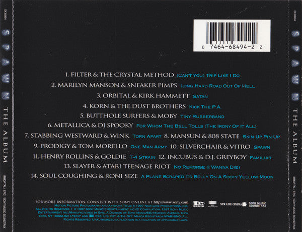 Various : Spawn (The Album) (CD, Comp)