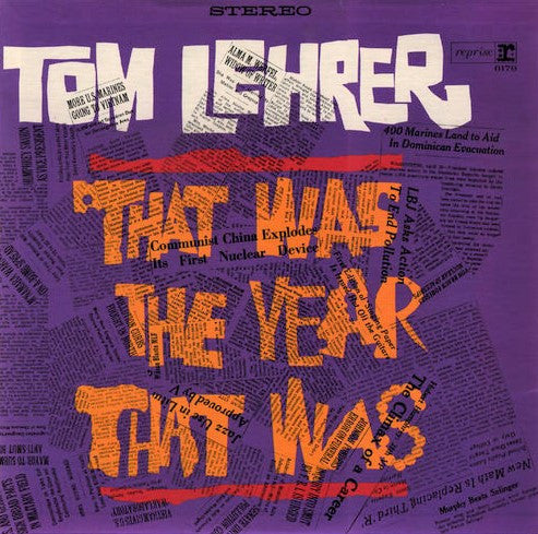 Tom Lehrer : That Was The Year That Was (LP, RE, RP)