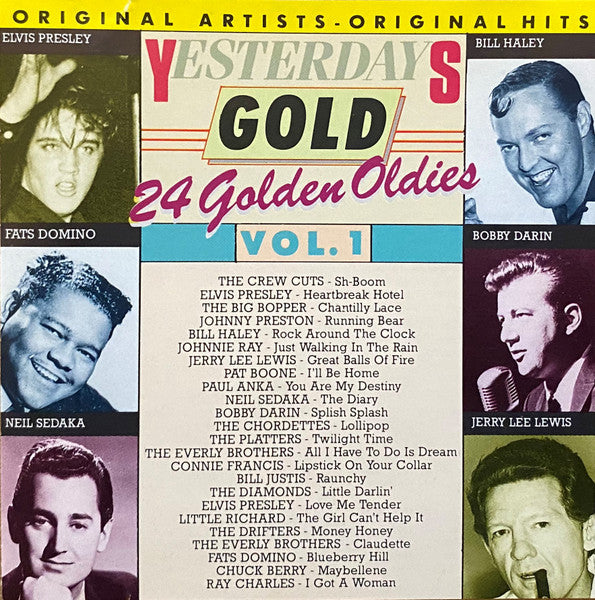 Various : Yesterdays Gold Vol. 1 (24 Golden Oldies) (CD, Comp)