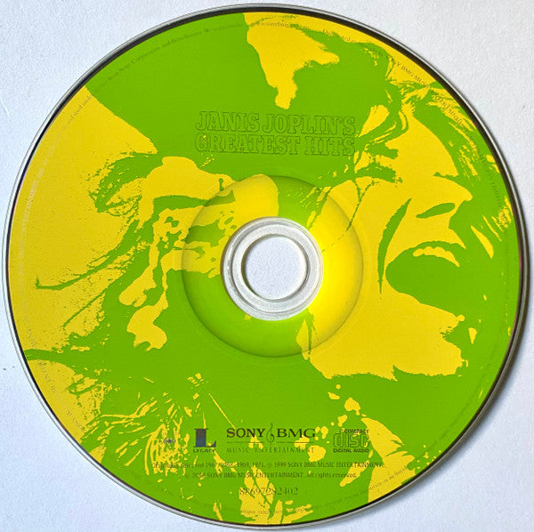 Janis Joplin : Janis Joplin's Greatest Hits (CD, Comp, RE, RM)