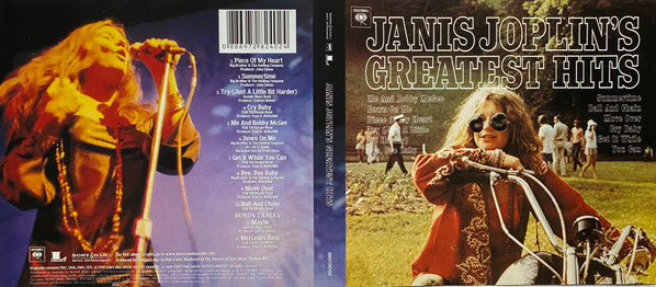 Janis Joplin : Janis Joplin's Greatest Hits (CD, Comp, RE, RM)