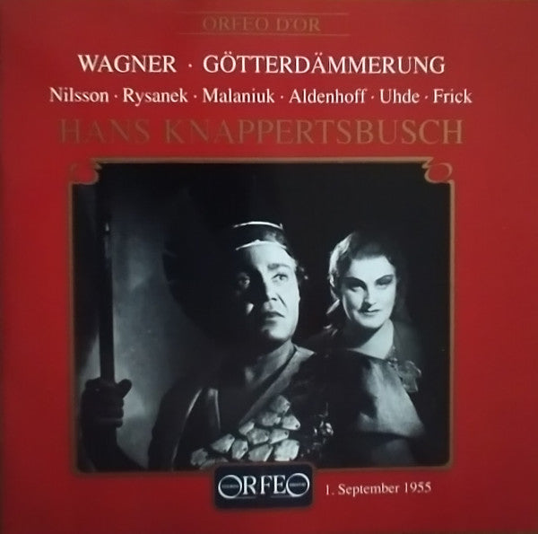 Richard Wagner, Hans Knappertsbusch, Bayerisches Staatsorchester : Götterdämmerung (4xCD, Mono, RM)