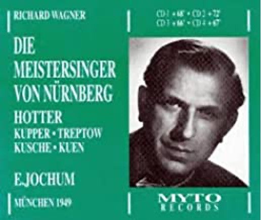 Richard Wagner, Eugen Jochum, Hans Hotter, Bayerisches Staatsorchester : Die Meistersinger Von Nürnberg (4xCD)