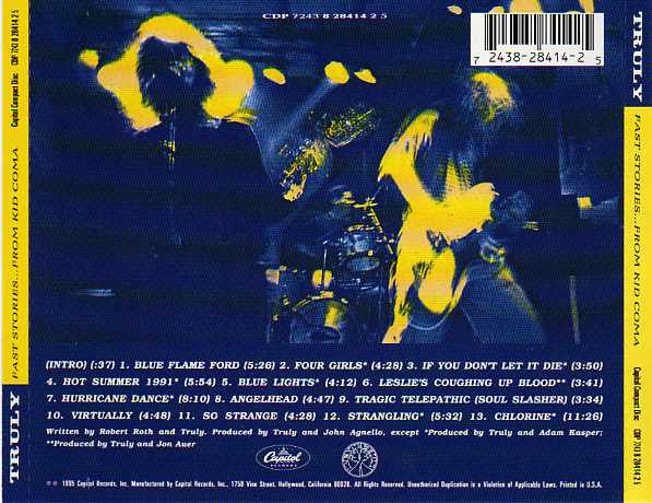 Truly : Fast Stories...From Kid Coma (CD, Album)