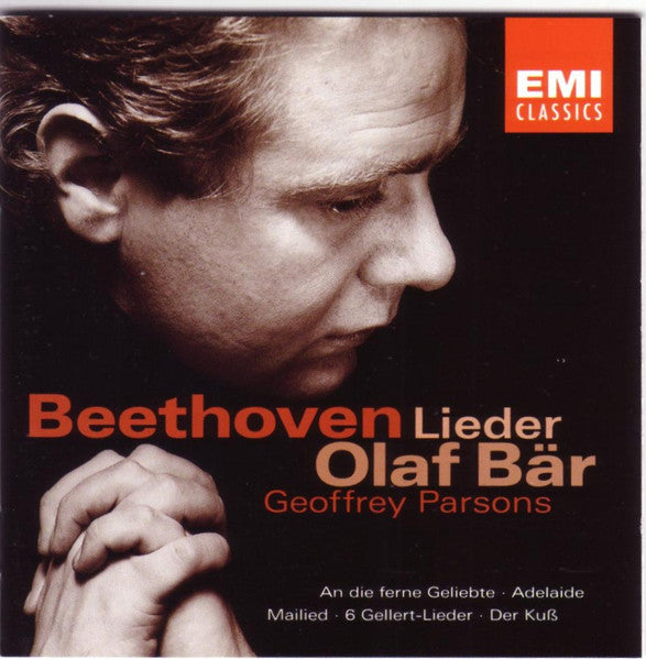 Ludwig van Beethoven - Olaf Bär, Geoffrey Parsons (2) : Lieder (CD, Album)