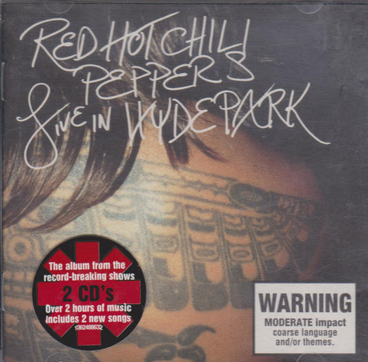 Red Hot Chili Peppers : Live In Hyde Park (2xCD, Album)