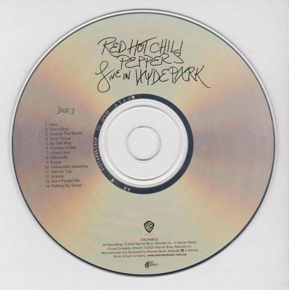 Red Hot Chili Peppers : Live In Hyde Park (2xCD, Album)