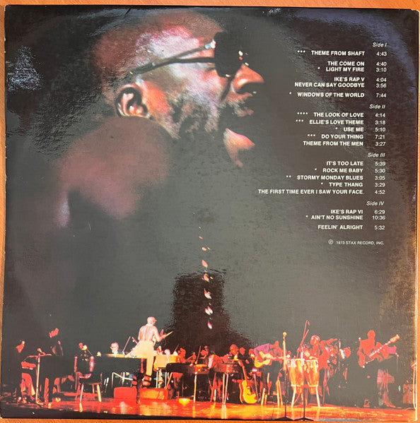Isaac Hayes : Live At The Sahara Tahoe (2xLP, Album, Gat)