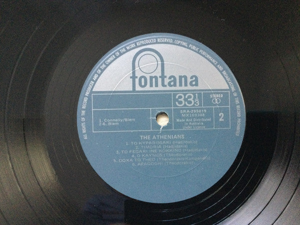 Les Athéniens : The Athenians (LP, Album, RE)