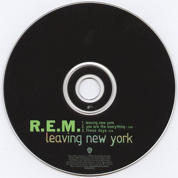 R.E.M. : Leaving New York (CD, Maxi)