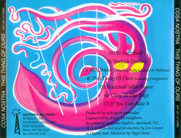 Cosa Nostra* : This Thing Of Ours (CD, EP)