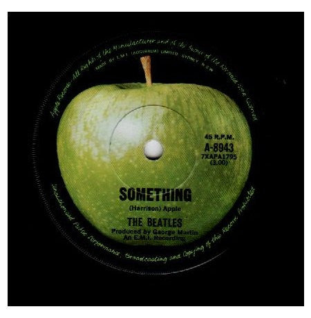 The Beatles : Something (7")