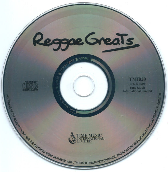 Various : Reggae Greats (CD, Comp)
