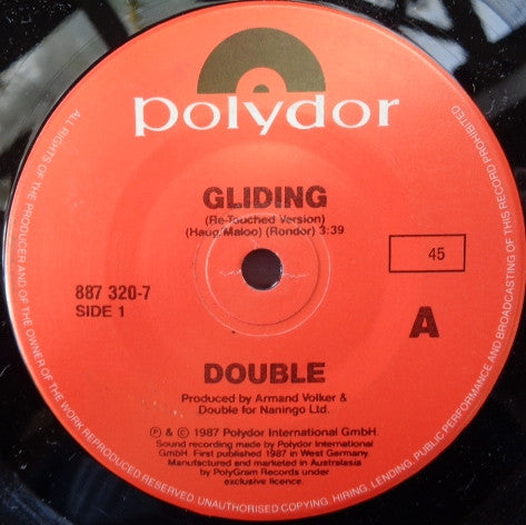 Double : Gliding (7", Single)
