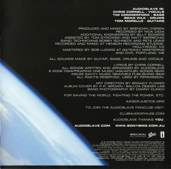Audioslave : Revelations (CD, Album)